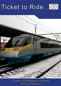 Ticket to Ride No.125 CD Super City Pendolino Cabride+ Brno to Pardubice (84 mins)